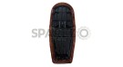 Royal Enfield GT and Interceptor 650cc Genuine Leather Brown Dual Seat D23 - SPAREZO